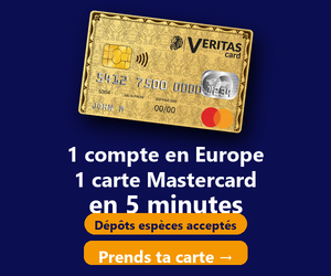 Carte prépayée Veritas Mastercard — publicité